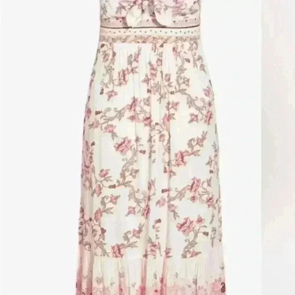 NWT City Chic Floating Ivory Goddess Floral Maxi Dress Limited Edition XL / 22 - Picture 4 of 11